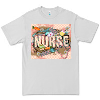Dove Grey Easter Nurse Premium Tee - LillyAllenDesigns
