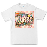 White Easter Nurse Premium Tee - LillyAllenDesigns