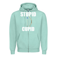 Seafoam Studip Cupid Zipper Hoodie - Bettercallsaul