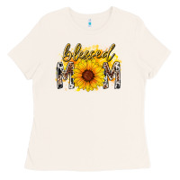 Bone blessed mom sunflower Ladies Tee - RacoonDesign