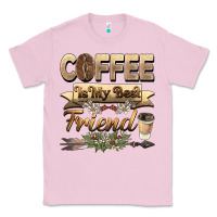 Bubblegum Pink coffee is my best friend Classic Tee - BarkalooDesign