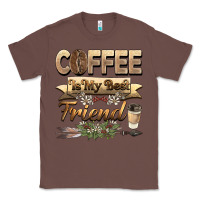 Chestnut coffee is my best friend Classic Tee - BarkalooDesign