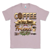 Lilac coffee is my best friend Classic Tee - BarkalooDesign