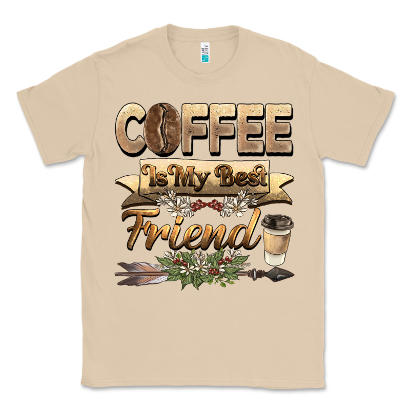 Coffee Is My Best Friend Classic Tee by BarkalooDesign | Teevron