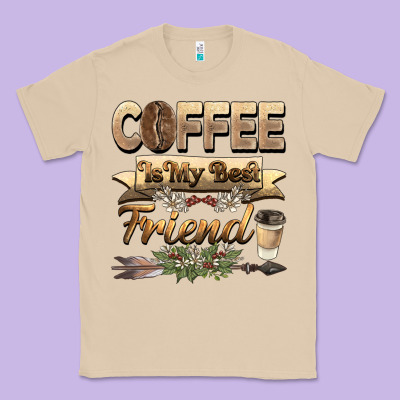 Coffee Is My Best Friend Classic Tee Designed By Barkaloodesign