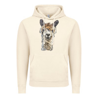 Vintage Artic alpaca Vintage Hoodie - BarkalooDesign