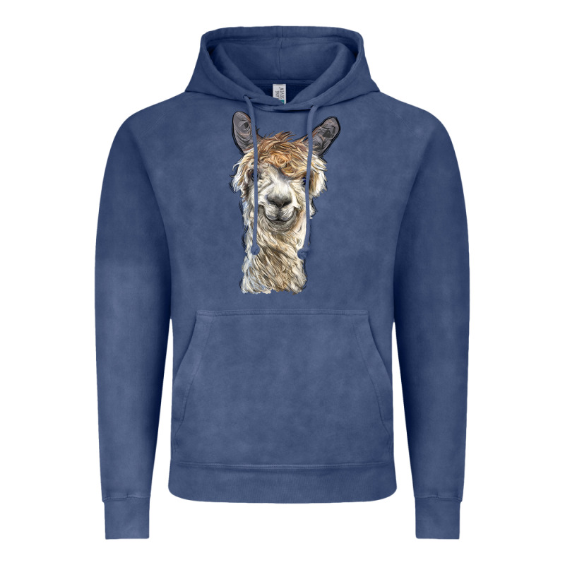 Alpaca Vintage Hoodie by BarkalooDesign | Teevron