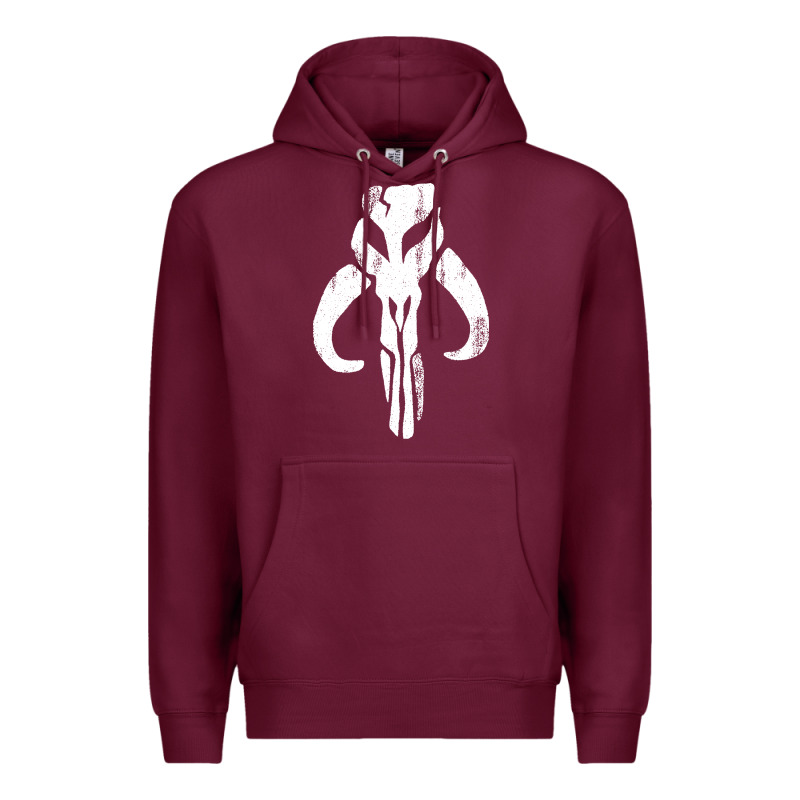 Mandorian Skull Premium Hoodie by artisFamous | Teevron