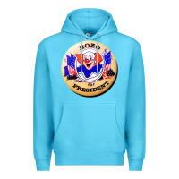 Ocean Blue bozo for president Premium Hoodie - artisFamous