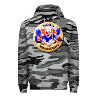 Slate Camo bozo for president Premium Hoodie - artisFamous