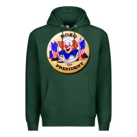 Sports Green bozo for president Premium Hoodie - artisFamous