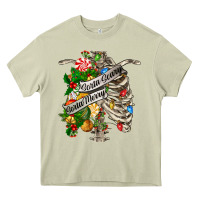Mossy sorta merry sorta scary chest Heavy Core Tee - FaDigitalArtStudio