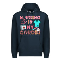 Navy nursing is my cardio Premium Hoodie - BarkalooDesign