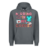 Rock nursing is my cardio Premium Hoodie - BarkalooDesign