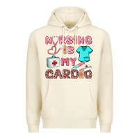 Sandshell nursing is my cardio Premium Hoodie - BarkalooDesign