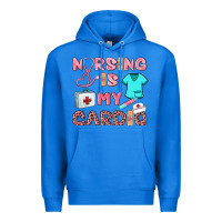 True Royal nursing is my cardio Premium Hoodie - BarkalooDesign