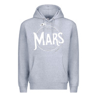 Heather Grey mars Premium Hoodie - artisFamous