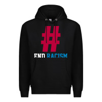 Black Basic End Racism Resist - Anti Trump Gift Political Premium Hoodie - artisFamous