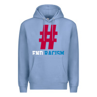 Colony Blue Basic End Racism Resist - Anti Trump Gift Political Premium Hoodie - artisFamous
