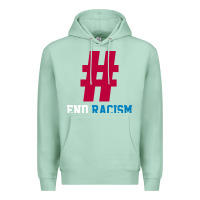 Seafoam Basic End Racism Resist - Anti Trump Gift Political Premium Hoodie - artisFamous