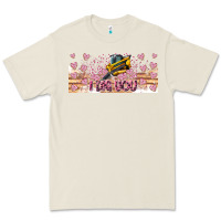 Bone I Dig You Valentine 16oz Premium Tee - CowhideDigitalArt