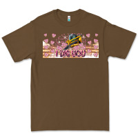 Cacao I Dig You Valentine 16oz Premium Tee - CowhideDigitalArt