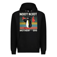 Black noot penguin Premium Hoodie - artisFamous