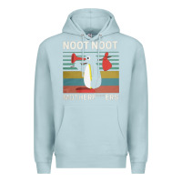 Blue Mist noot penguin Premium Hoodie - artisFamous