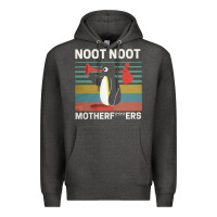 Charcoal Heather noot penguin Premium Hoodie - artisFamous