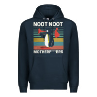 Navy noot penguin Premium Hoodie - artisFamous