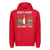 Red noot penguin Premium Hoodie - artisFamous
