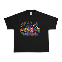 Black autism avareness Urban Heavy Tee - SublimationCraftShop