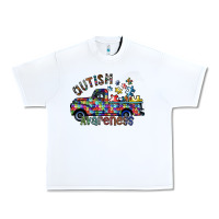 White autism avareness Urban Heavy Tee - SublimationCraftShop