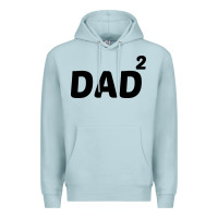 Blue Mist dad squared Premium Hoodie - artisFamous