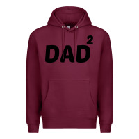 Burgundy dad squared Premium Hoodie - artisFamous