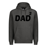 Charcoal Heather dad squared Premium Hoodie - artisFamous