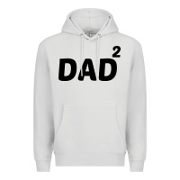 Dove Grey dad squared Premium Hoodie - artisFamous