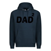 Navy dad squared Premium Hoodie - artisFamous