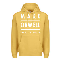 Antique Gold Basic Orwell 1984 - Anti Trump Gift Political Premium Hoodie - artisFamous
