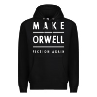 Black Basic Orwell 1984 - Anti Trump Gift Political Premium Hoodie - artisFamous
