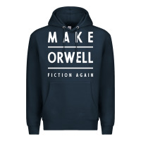 Navy Basic Orwell 1984 - Anti Trump Gift Political Premium Hoodie - artisFamous