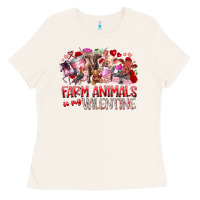 Bone farm animals is my valentine Ladies Tee - RacoonDesign