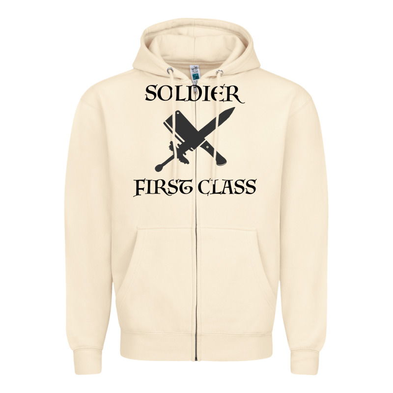 Soldier First Class Zipper Hoodie by Bettercallsaul | Teevron