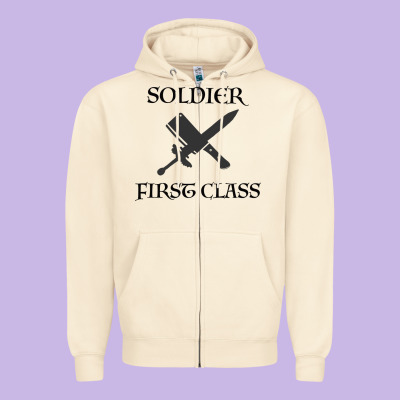Soldier First Class Zipper Hoodie Designed By Bettercallsaul