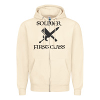 Sandshell Soldier First Class Zipper Hoodie - Bettercallsaul
