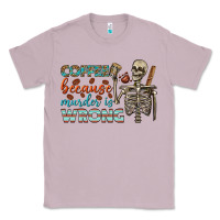 Lilac coffee because murder is wrong bbs Classic Tee - BundleAndBundleShop