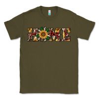 Army Green christmas home with windmill Classic Tee - RanaPortraitStore