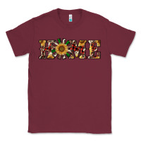 Burgundy christmas home with windmill Classic Tee - RanaPortraitStore