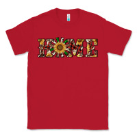 Red christmas home with windmill Classic Tee - RanaPortraitStore
