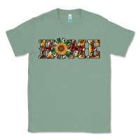 Sage christmas home with windmill Classic Tee - RanaPortraitStore